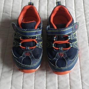 Multi Color Velcro Strap Sneaker